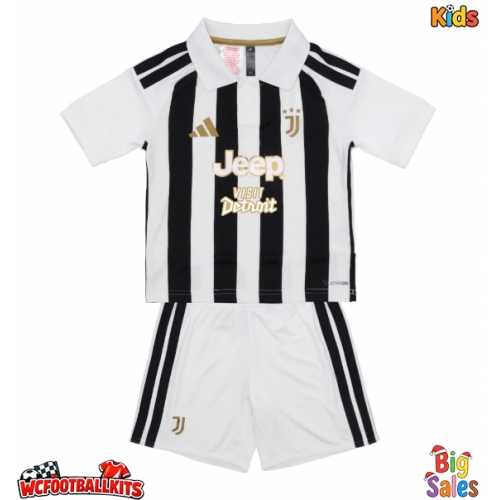 Juventus Teun Koopmeiners #8 Replica Home Stadium Kit for Kids 2026-27 Short Sleeve (+ pants)